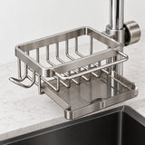 KERB Over-Tap Sink Rack — Stainless Silver
